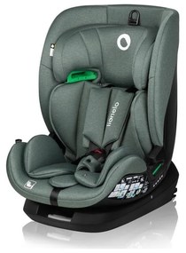 Lionelo - Forgatható autósülés alappal LAVENDER i-Size 76-150 cm pisztáciazöld