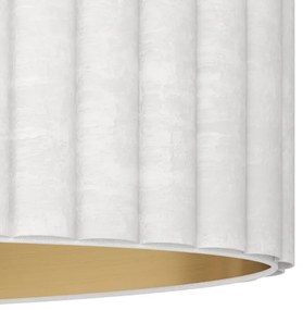 Eglo 39764 - Csillár zsinóron TAMARESCO 2xE27/40W/230V fehér