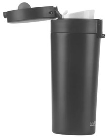 Fuori fekete thermo utazóbögre, 400 ml - Vialli Design