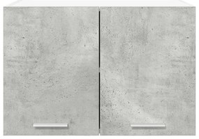 Függő szekrény Riga Beton szürke és fehér 60 x 31 x 40 cm