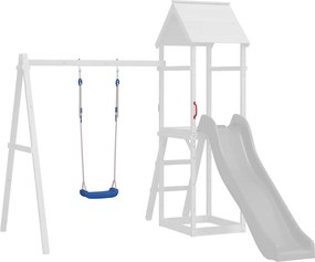 vidaXL 2 db kék polietilén hinta kötéllel 37 x 15 cm