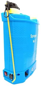 2 az 1-ben akkus permetező KF-16C-47 16 literes kapacitással, 5 különböző fejjel