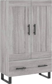 vidaXL szürke sonoma szerelt fa magasszekrény 69,5 x 31 x 115 cm