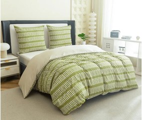 Mikroszálas flanel ágyneműhuzat GREENSORY zöld Ágyneműhuzat mérete: 70 x 90 cm | 140 x 200 cm