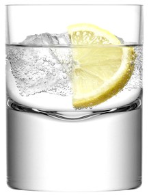 LSA International BORIS üvegpohár 250ml, áttetsző, 2 db készlet, LSA, kézzel készített