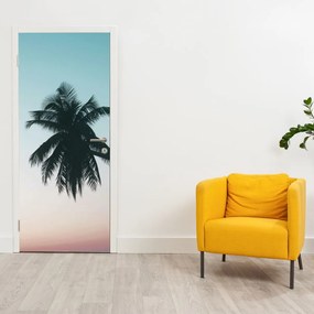 Fotótapéta ajtóra - Pálmafa Balin (95x205cm)