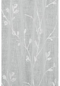 Fehér átlátszó függöny 45x140 cm - Gardinia