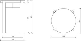 Fekete bükkfa ülőke Hopp – noo.ma