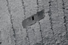 Pegas dönthető és forgatható fotel szürke