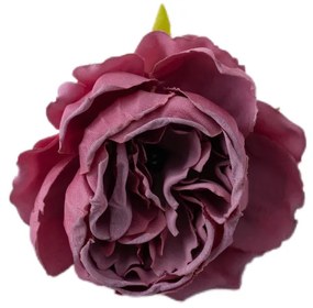 Peónia selyemvirág fej, 5.5cm - Rose red