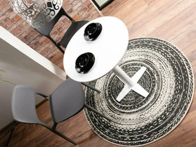 BT-002 kerek bárasztal fehér 60 cm