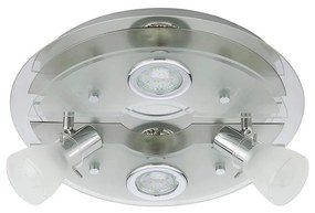 Briloner Briloner 3560-042 - LED Mennyezeti spotlámpa VASO 2xGU10/3W + 2xE14/3,2W/230V BL0372