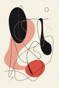 Poszter 20x30cm Absztrakt vibráció