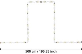 Eglo 99722 - LED Dimmelhető szalag 5m LED/23W/24/230V 2700-6500K + távirányító
