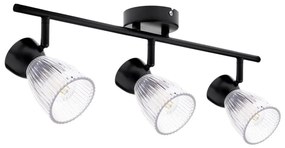 Spotlámpa BEST 3xE14/40W/230V fekete