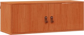 vidaXL Fali Szekrény 2 pcs Faggyú barna 80 x 30 x 30 cm Tömör fenyőfa