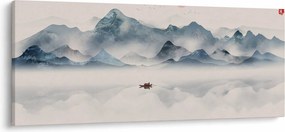 Kép - Kék-hegyi völgy (120x50 cm)