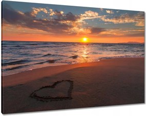 Vászonkép 100x70 Nőnap Ajándék Love