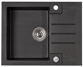 ALVEUS 1090951 - Mosogató ROCK 59,5x47,5 cm gránit/fekete