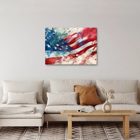 Kép - Az USA zászlaja (70x50 cm)