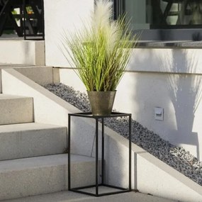 Virágállvány 40x24 cm fekete