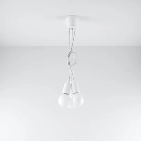 Csillár zsinóron DIEGO 3xE27/60W/230V