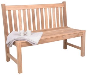 Natúr színű tömörfa kerti pad Solo – Garden Pleasure