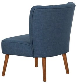 Sötétkék fotel Monn Way – Balcab Home