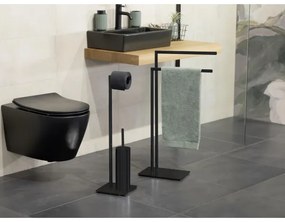 WENKO 71555800 - Törölközőtartó RECCO 48x80,5 cm fekete