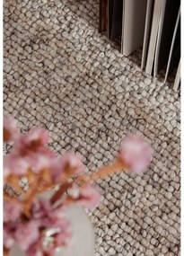 Szürke-krémszínű mosható szőnyeg 120x170 cm Rocco Dark Cream – Elle Decoration