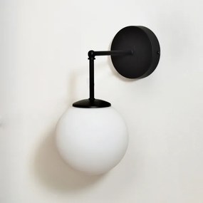 Fali lámpa MOON 1xE27/15W/230V fekete