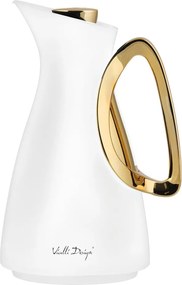 Fehér-aranyszínű termosz 1 l Alessia – Vialli Design