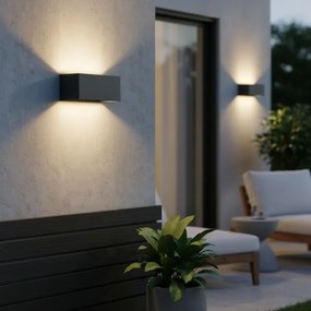 Ideal Lux - LED Kültéri fali lámpa ATOM LED/25W/230V IP54 antracit