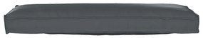 Raklap párna padhoz Antracit 120 x 40 x 8 cm Oxford szövet