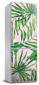 Matrica hűtőre Trópusi levelek FridgeStick-70x190-f-133951078