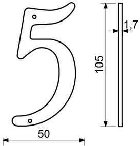 "5" számú ház, RN.105HR, fekete