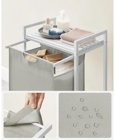 REX fehér szennyeskosár