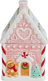 SWEET X-MAS sütitartó házikó 16x26cm