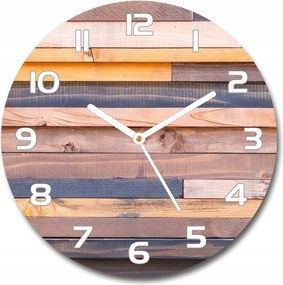 Üveg falióra Fa falióra 30 cm