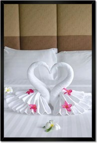 Poszterek keretben 40x60 Nőnap Ajándék Love