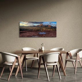 A hegyek képe (120x50 cm)
