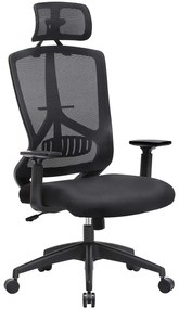 SONGMICS Irodai szék, ergonomikus szék deréktámasszal