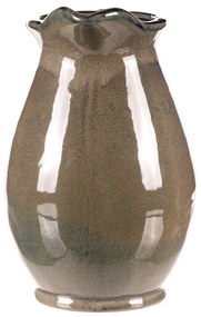 Kerámia kancsó szürke, 18 x 20 x 28 cm, nagy, 28 cm