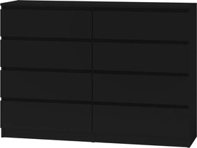 M8 140 komód, fekete