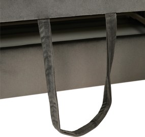 Ülőgarnitúra, szürkésbarna taupe, balos, LAMORA U