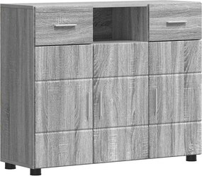 vidaXL Fából Készült Szekrény Szürke Sonoma 88,5 x 30,5 x 73 cm