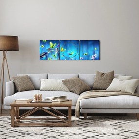 Kép - Szabadság (órával) (90x30 cm)