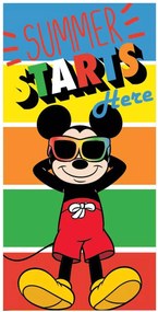 Disney Mickey Starts fürdőlepedő, strand törölköző 70x137 cm (Fast Dry)