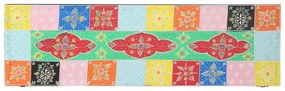 Fali TV Szekrény Többszínű 100x30x22cm Műszaki Fa