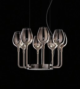 ITALAMP 3050-8 ROSE Modern Függesztett Lámpa LED IP20